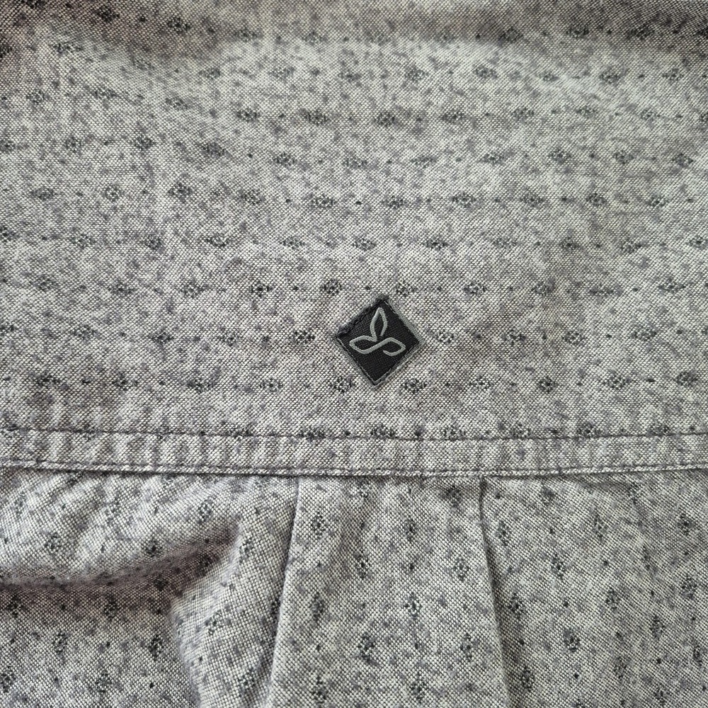prAna Shirt Mens XX-LRG Long Sleeve Button Up Organic Cotton Lightweight Casual - Picture 4 of 9